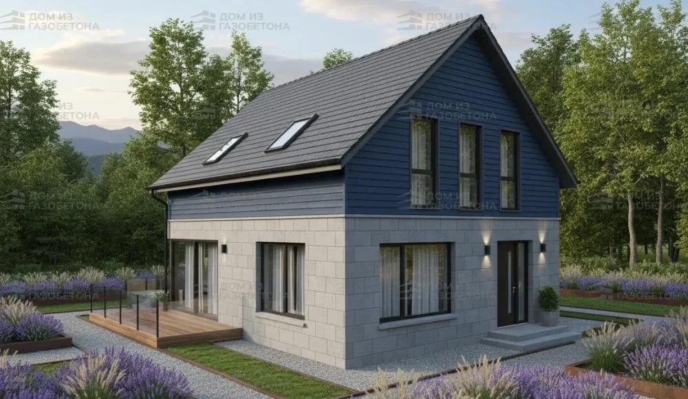 Проект Двухэтажный дом 17 на 10, 231 м2